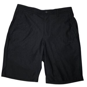 MENS Kenneth Cole Black Flat Front Shorts